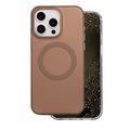 Puzdro Tecto Shield Mistiq Mag pre iPhone 15 Pro Max 6,7" hnedé