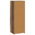 vidaXL Highboard Staré drevo 45 x 41 x 124 cm Kompozitné drevo