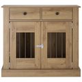 vidaXL Nábytok pre psa Dub artisan 90 x 47,5 x 80 cm Kompozitné drevo