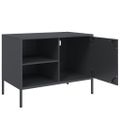 vidaXL TV skrinky 2 ks antracitové 68x39x50,5 cm oceľ