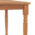 vidaXL Stôl Batavia 150x90x75 cm tíkový masív