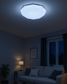 LED stropní svítidlo TR-600C - INDUS 60W 5700lm ø58cm CCT + ovladač Trixline
