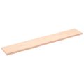 vidaXL Kúpeľňová doska 180x30x(2-4) cm neošetrený masív