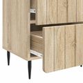 vidaXL Nočný stolík 2 ks Dub sonoma 43 x 34,5 x 49,5 cm