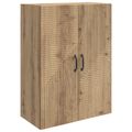 vidaXL Nástenná skrinka 66 x 34,5 x 90 cm Kompozitné drevo Dub artisan