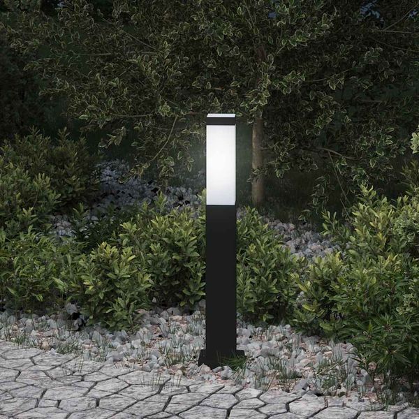 vidaXL Stĺpikové svietidlo 50 cm čierne IP44