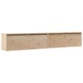 vidaXL Nástenné skrinky 2 ks 100x30x35 cm masívna borovica