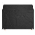 vidaXL Kryty na záhradnú lavicu 2ks 8 očiek 160x70x70/88 cm polyetylén