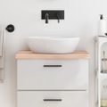 vidaXL Kúpeľňová doska 60x40x(2-4) cm neošetrený masív