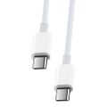 Kábel Maxlife MXUC-05 USB-C - USB-C 2,0 m 60W biely