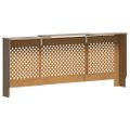 vidaXL Kryt na radiátor 205 cm MDF