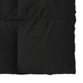 vidaXL Prikrývka na celý rok 240 x 260 cm 4 ročné obdobia Čierna
