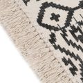 vidaXL Ručne tkaný koberec Kilim, bavlna 160x230 cm, potlač, farebný