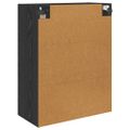vidaXL Závesná skrinka 2 ks Čierny dub 69,5 x 34 x 90 cm
