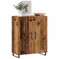 vidaXL Komoda staré drevo 69,5x34x90 cm kompozitné drevo