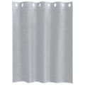 vidaXL Voile záclona 2 ks Tmavo šedá 140 x 140 cm Polyester