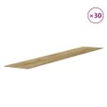 vidaXL Nástenné panely vzhľad dreva hnedé PVC 4,12 m²
