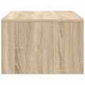 vidaXL Nástenný stôl Sonoma dub Kompozitné drevo 80 x 45 x 30 cm