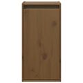 vidaXL Nástenné skrinky 2 ks medovohnedé 30x30x60 cm masívna borovica