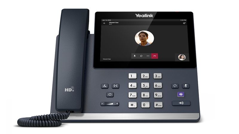 Yealink MP56 E2 IP tel., PoE, 7'' bar. dotyk. LCD, Teams