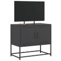vidaXL TV skrinka čierna 68,5x39x60,5 cm oceľ