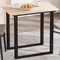 vidaXL Stolová doska 80x50x1,7 cm obdĺžniková masívna borovica