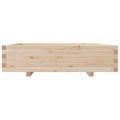 vidaXL Záhradný kvetináč 100x100x26,5 cm masívna borovica