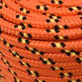 vidaXL Lodné lano oranžové 14 mm 250 m polypropylén