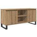 vidaXL TV skrinka 104 x 35 x 50 cm Remeselný dub Kompozitné drevo