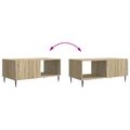vidaXL Konferenčný stolík Dub sonoma 90 x 50 x 40 cm Kompozitné drevo