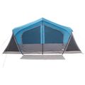 vidaXL Stan chata Modrá 480 x 273 x 205 cm Polyester a oceľ