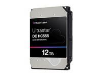 WD Ultrastar DC HC555 - Pevný disk - Dátové centrum - 12 TB - interný - 3.5" - SATA 6Gb/s - 7200 ot./min. - vyrovnávacia pamäť: 512 MB