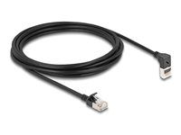 RJ45 Network Cable Cat.6A S/FTP Slim 90°