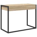 vidaXL Stôl Sonoma Kompozitné drevo 100 x 50 x 75 cm
