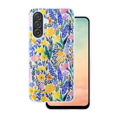 Puzdro Glow Glam pre Samsung Galaxy A17 4G / A17 5G / A18 5G rustikálny