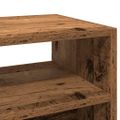 VidaXL Konzolový stolík Old Wood 78x30x80 cm Engineered Wood