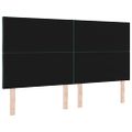 vidaXL LED hlavová doska Tmavozelená 180 cm Zamat