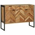 vidaXL Servírovacia skriňa 100 x 30 x 75 cm Akáciový masív