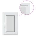 vidaXL Otočné a sklopné okno do suterénu RISOR 50 x 75 cm PVC a sklo