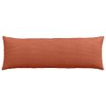 vidaXL Vankúše na pohovku 2 pcs Červenooranžová 120 x 40 cm