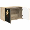 vidaXL Nástenný TV kabinet BREMEN 69 x 33 x 40 cm Dub sonoma
