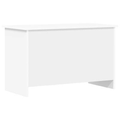 vidaXL Úložná truhlica Biela 80 x 40 x 50 cm Kompozitné drevo