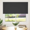 vidaXL roleta Blackout Black 160x130 cm Šírka látky 156,6 cm Polyester