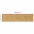 vidaXL Kusové koberce Prírodná 60 x 400 cm Juta