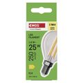 LED žiarovka Filament Mini Globe / E14 / 1,8 W (25 W) / 250 lm / teplá biela