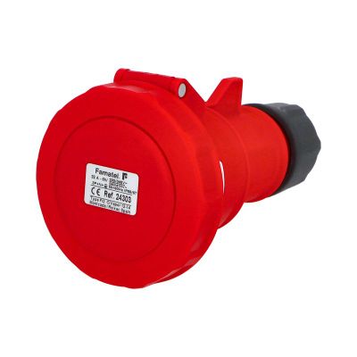 Spojka 24303 IP67/400V/32A/5P 6h, priama - SpeedPRO