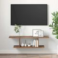 vidaXL Zostava TV skriniek 103 x 30 x 26,5 cm Hnedá Kompozitné drevo