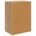 vidaXL Servírovacia skriňa Remeselný dub 59 x 39 x 80 cm