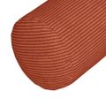 vidaXL Podložkové vankúše 2 pcs Červenooranžová Ø 15 x 40 cm