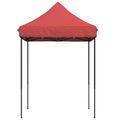 vidaXL Párty stan 200 x 200 x 306 cm Vínovo červená Oxfordská látka